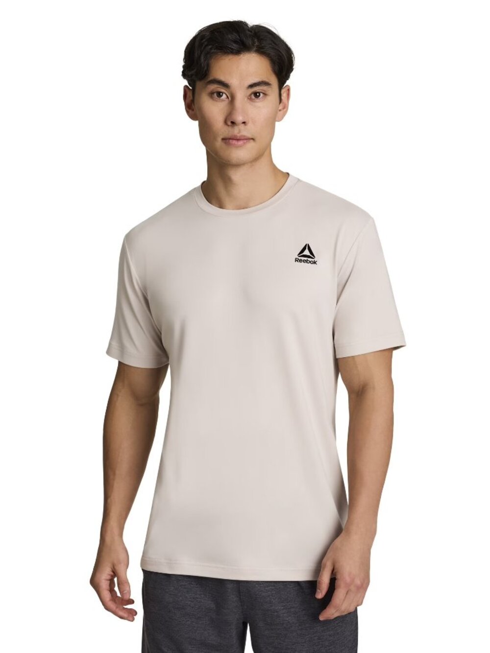 Reebok Men's Legacy Core Performance T-Shirt XL Pumice Stone Moisture Wicking